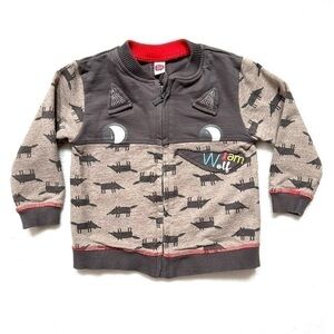 ⭐️ 5 for $25 TUC TUC Spain I AM WOLF Toddler Jacket Front Zipper 18 Mo